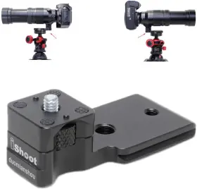 Ishoot Fba-is-thp140 Metal Lens Collar Stand Tripod Mount Ring Base Replacement Foot Compatibl