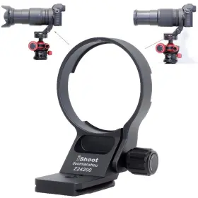 Ishoot Fba-is-z24200 Lens Collar Tripod Mount Ring Compatible With Nikon Z 24-200mm F/4-6.3 Vr Dx