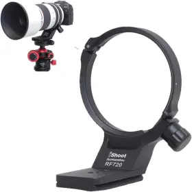 Ishoot Ph03-is-rf720 Metal Tripod Mount Ring Lens Collar Compatible With Canon Rf 70-200mm F/2