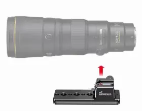 Jlwin 768671570610 Lens Foot Quick Release Tripod Plate For Nikon Nikkor Z 800mm Z400 Z600 F4 Tc