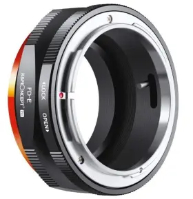 K&f 936069202779 K&f Concept Adapter Pro For Canon Fd Lens To Sony E Mount A6000 A7r2 A73 A7r4