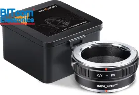 K&f Concept 445045784752 Lens Mount Adapter Compatible With Contax/yashica Also Know As C/y To Fuj K&f Concept 445045784752 Lens Mount Adapter Compatible With Contax/yashica Also Know As C/y To Fuj