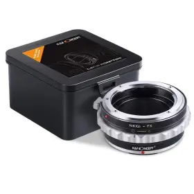 K&f Concept 700424384976 Lens Mount Adapter Compatible With Nikon G Ai Af-s To Fuji X Camer K&f Concept 700424384976 Lens Mount Adapter Compatible With Nikon G Ai Af-s To Fuji X Camer