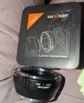 K&f Concept 936069202199 K&f Adapter For Nikon Lens To 1 Mount Nik