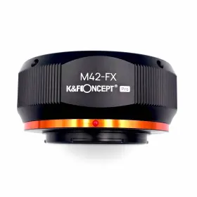 K&f Concept Kf06.058 K&f M42-fx Lens Mount Adapter - M42 To Fuji X Camera