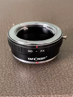 K&f Concept Kf06.060 K&f Md-fx Adapter Minolta Md Lens To Fujifilm Fx Mount X Camera