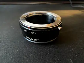 K&f Concept Kf06.073 K&f Md-nex1 Lens Adapter Ring For Minolta Md Mc To Sony Nex E-mount K&f Concept Kf06.073 K&f Md-nex1 Lens Adapter Ring For Minolta Md Mc To Sony Nex E-mount