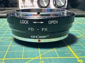 K&f Concept Kf06.108 K&f Canon Fd Lens To Fujifilm Fx Mount Mirrorless Camera Adapter