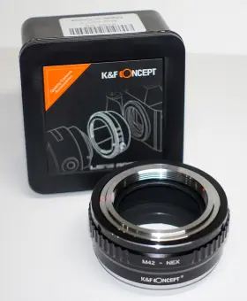 K&f Concept Kf06.305 Brand New K&f Sony E-mount Adapter M42 Screw Lens M42-nex Ii