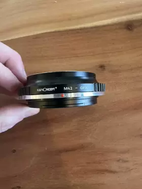 K&f Concept Kf06.357 K&f Adapter For M42 Screw Mount Lens To Fuji Gfx Medium Format Camera