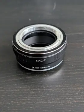 K&f Concept Kf06.435 K&f M42-nex Lens Mount Adapter M42 To Sony Nex E-mount Mirrorless