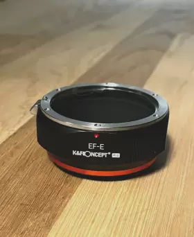 K&f Concept Kf06.437 K&f Lens Adapter For Canon Ef Ef-s Mount To Sony E-mount Mirrorless Cameras