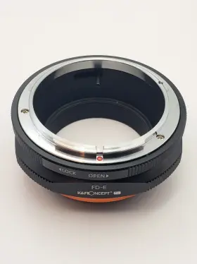 K&f Concept Kf06.439 K&f Lens Mount Adapter Fd-e Canon Fd To E