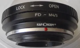 K&f Concept Kf06.453 K&f Fd To M4/3 Lens Mount Adapter