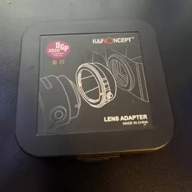 K&f Concept Kf06.469 K&f Lens Mount Adapter Eos Ef/ef-s Nik -