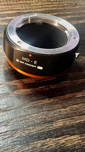 K&f Concept Kf06.503 K&f Md-nex Lens Adapter For Minolta Rokkor Sr/md/mc To Sony E Mount