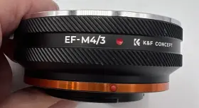 K&f Concept Kf06.505 K&f Adapter For Canon Ef Lens To M4/3 Mount Camera Ef-m4/3 Iv Pro
