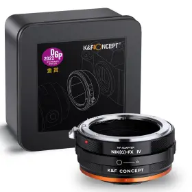 K&f Concept Kf06.506 K&f Nikon F/d/g Series Lens To Fuji X Mount Camera Nik G -fx