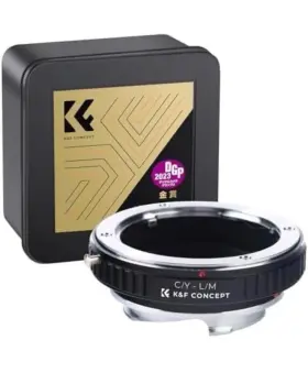 K&f Kf06.170 K&f Concept Adapter For Contax Yashica Mount Lens To Leica M Camera M-p M240 M10
