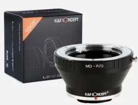 K&f Kf06-281 K&f Concept Adapter For Minolta Md/mc Mount Lens To Pentax Q - No Tariff K&f Kf06-281 K&f Concept Adapter For Minolta Md/mc Mount Lens To Pentax Q - No Tariff