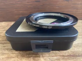 Kalt Kf06.132 Olympus Om Lens To Canon Eos Ef Mount Adapter 5d2 5d3 60d 70d 550d K&f Concept
