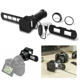 Kiorafoto Fda-s1 Film Digitizing Adapter Set With Led Light Replaces Nikon Es-2 Convert 35mm N