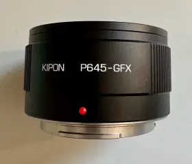 Kipon 645-gfx Adapter For Pentax 645 Mount Lens To Fujifilm Gfx Medium Format Camera New