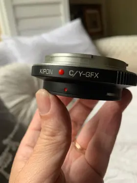 Kipon 972785174624 Adapter For Contax Yashica C/y Mount Lens To Fuji Gfx Medium Format Camera Kipon 972785174624 Adapter For Contax Yashica C/y Mount Lens To Fuji Gfx Medium Format Camera
