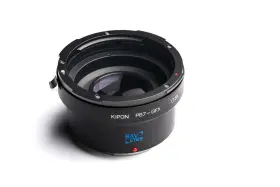 Kipon 972785177663 0.8x Focal Reducer Optic Adapter For Pentax 67 Mount Lens To Fuji G Camera