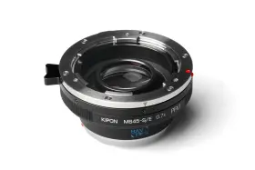 Kipon 972785177779 0.7x Pro Lock Style Adapter Focal Reducer Put Mamiya 645 Lens On Sony E Camera Kipon 972785177779 0.7x Pro Lock Style Adapter Focal Reducer Put Mamiya 645 Lens On Sony E Camera