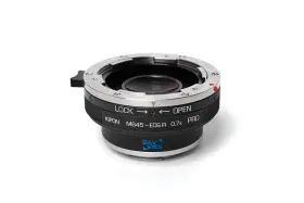 Kipon 972785177793 0.7x Pro Lock Style Adapter Focal Reducer Put Mamiya 645 Lens On Canon Eos Rf
