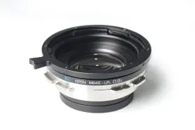 Kipon 972785178547 0.8x Optics Adapter Focal Reducer Put Mamiya 645 Mount Lens On Lpl Cine Camera