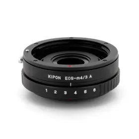 Kipon Lad019eosm43a Canon Eos Lens To Micro 4/3 M4/3 Camera Adapter With Aperture Ring Us Seller