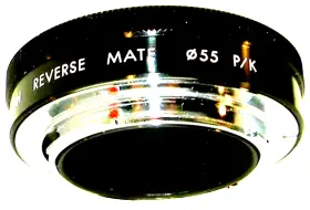 Kiron 06120205 55mm Lens Reverser Adapter Ring For Pentax Spotmatic M42 Screw Mount Film Camera