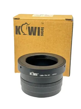Kiwi Fotos Lma-tm N1 T Mount To Nikon 1 Camera Lens Adapter Lma-tm N1