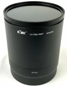 Kiwifotos La-72sl 1000t 72mm Filter Thread Lens Adapter Tube For Fuji Finepix Sl1000