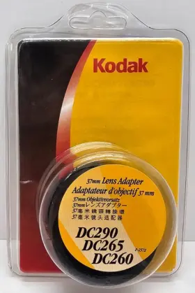 Kodak 041778675021 37mm Lens Adapter For Dc290 Dc265 Dc260