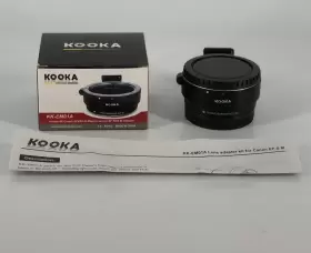 Kooka Kk-em01a Adapter For Canon Ef-m Mirrorless Camera Body To Eos Ef/ef-s Lens