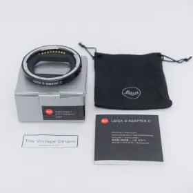 Leica 16038 S - Adapter C Use Contax 645 Lens On A Body #16038