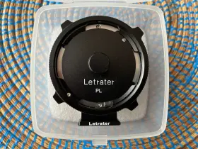 Letrater 784109072129 Lens Mount Adapter Pl-fx For Pl Cine Converter To Fuji X-mount