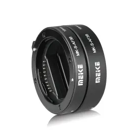 Meike 796753772805 Mk-s-af3b Plastic Auto Focus Macro Extension Tube Adapter Ring 10mm 16mm For