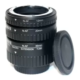 Meike 813511712092 Mk-n-af Af Macro Extension Tube 12mm 20mm 36mm For Nikon F Mount