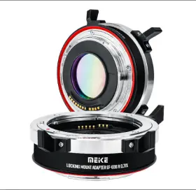 Meike 955523708541 0.71x Speedbooster Canon Rf Mount Camera To Ef Locking Lens Adapter