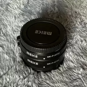 Meike Mk-p-af3a Auto Macro Extension Tubes 10mm And 16mm For Panasonic 4/3 Dslrs Metal Contacts