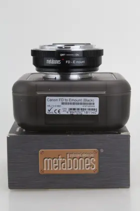 Metabones 897050181140 New Open Box Canon Fd Lens To Sony E Mount Adapter Mb-fd-e-bm1 Metabones 897050181140 New Open Box Canon Fd Lens To Sony E Mount Adapter Mb-fd-e-bm1