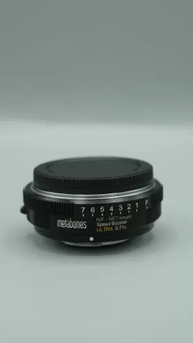 Metabones 897050181843 Speed Booster Ultra 0.71x Adapter Nikon Lens To M4/3 Camera
