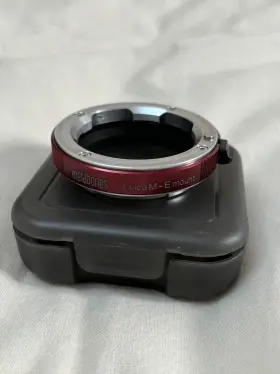 Metabones Mb Lm-rm1 Lens Adapter For Leica M To Sony E-mount Camera