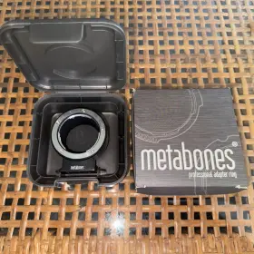 Metabones Mb Md-e-bt1 Minolta Md Lens To Sony E-mount T Adapter Black Box And Hard Case