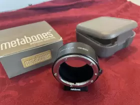 Metabones Mb Nf-e-bt3 Nikon F Lens To Sony E-mount Camera T Adapter Iii Black Matte