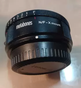 Metabones Mb Nfg-x-bm1 N/f-x Mount Adapter For Nikon F-mount Metabones Mb Nfg-x-bm1 N/f-x Mount Adapter For Nikon F-mount